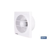 EXTRACTOR DE AIRE AXIAL 16 W 200 X 185 MM Ø150 MM