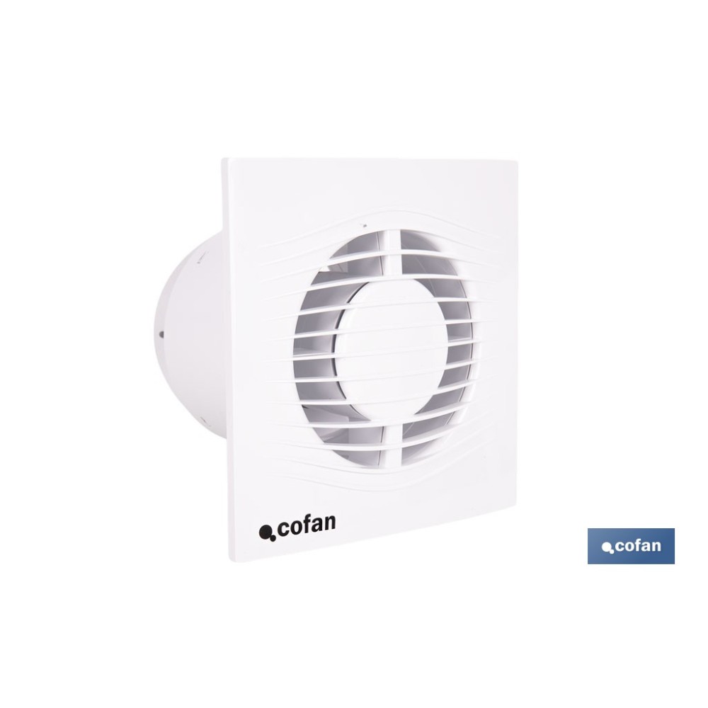 EXTRACTOR DE AIRE AXIAL SILENCIOSO 7,8 W 150 X 131 MM Ø100 MM