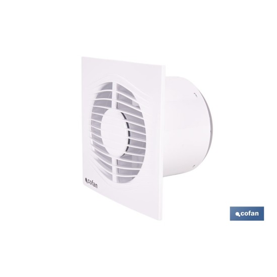 EXTRACTOR DE AIRE AXIAL SILENCIOSO 10 W 170 X 151 MM Ø125 MM