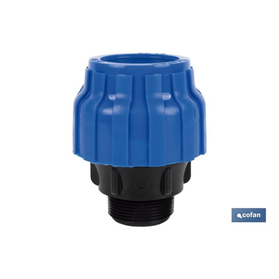 ENLACE ROSCA MACHO PP PN16 40 X 1 1/2