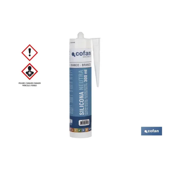 SILICONA NEUTRA 300 ML BLANCO