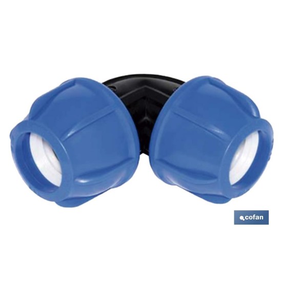 CODO 90° PP PN16 50 X 50  VENTA UNITARIA