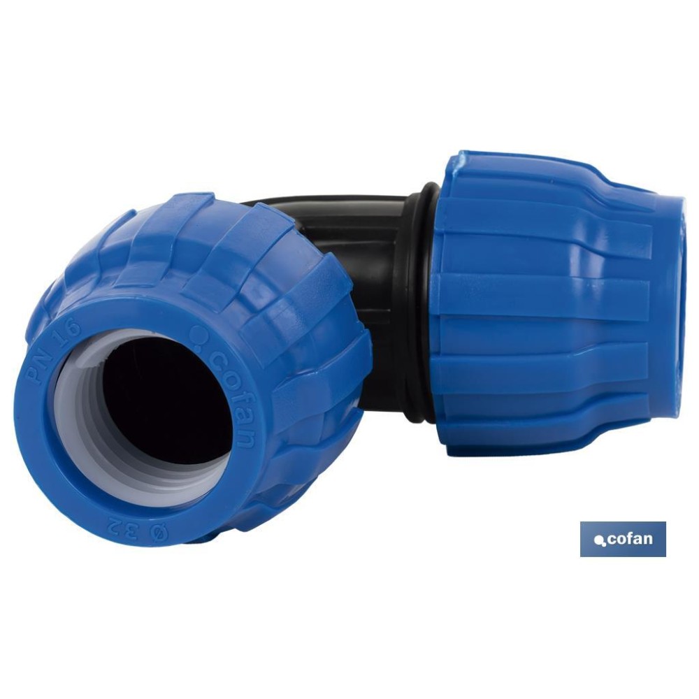 CODO 90° PP PN16 50 X 50  VENTA UNITARIA