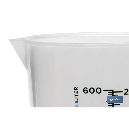 JARRA POLIPROPILENO 1000 ML
