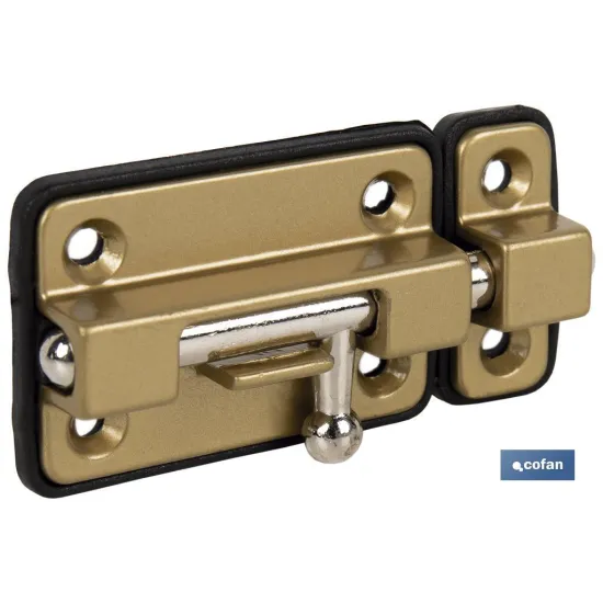 PASADOR BASE PLÁSTICO NEGRO 65 MM