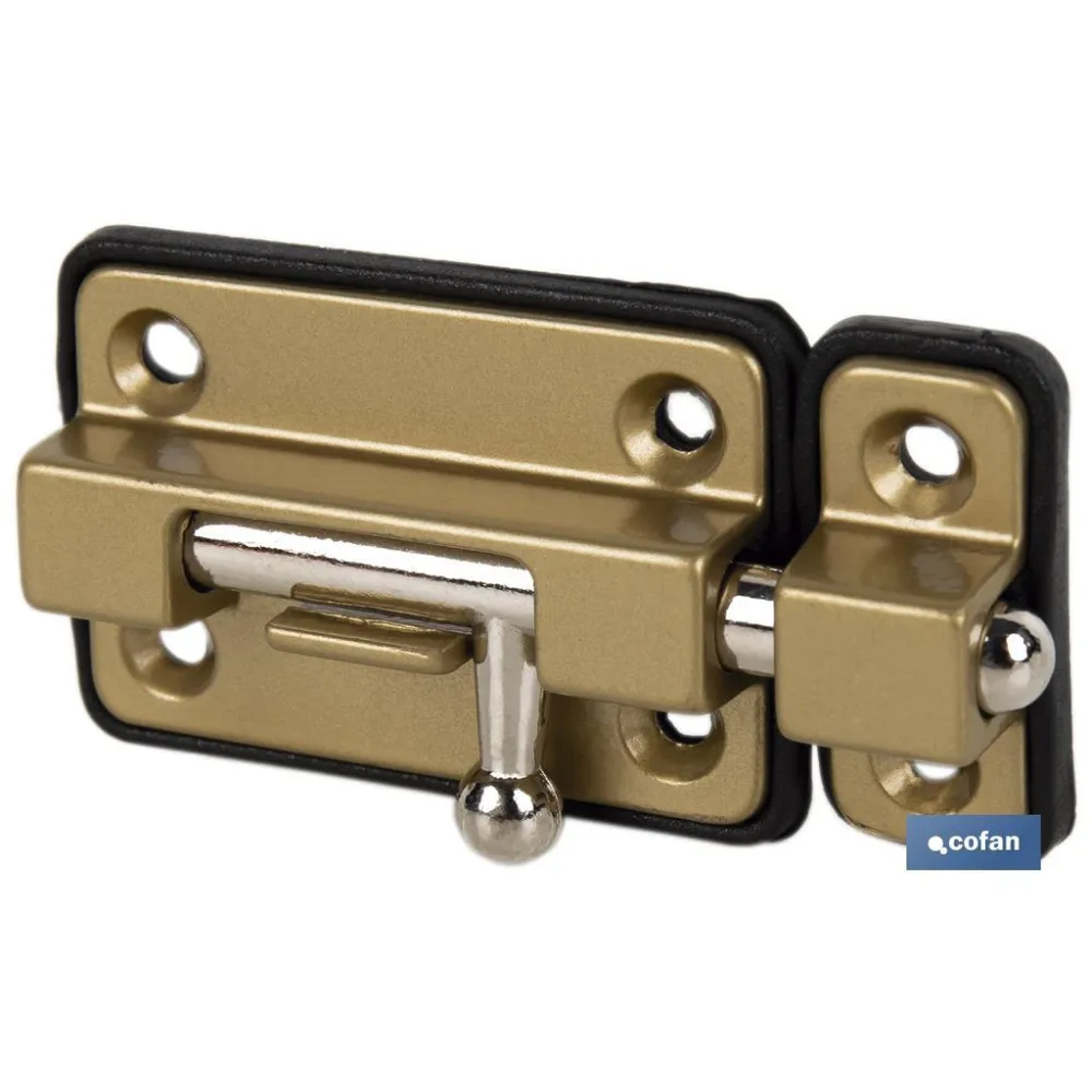 PASADOR BASE PLÁSTICO NEGRO 65 MM
