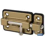PASADOR BASE PLÁSTICO NEGRO 65 MM