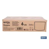 PACK 6 UDS VASO LICOR 24 CL MODELO HAMPTON