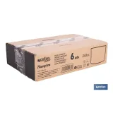 PACK 6 UDS VASO LICOR 24 CL MODELO HAMPTON