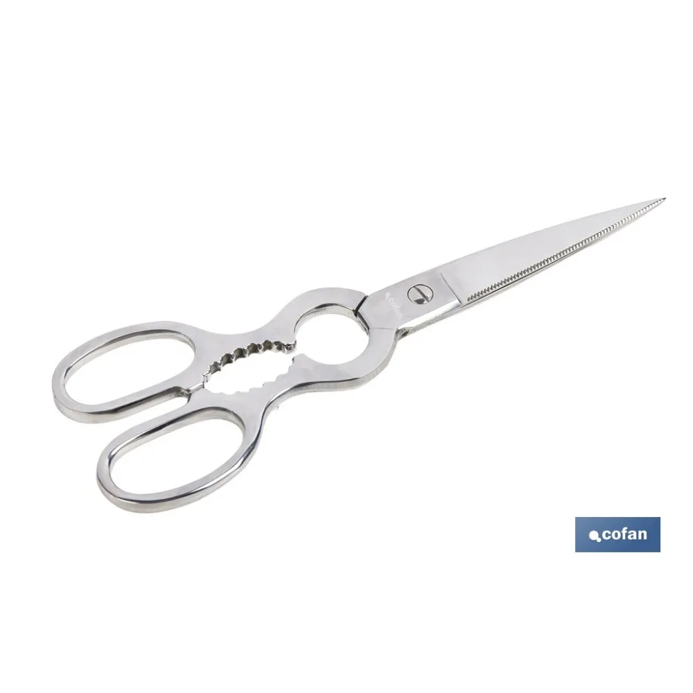 TIJERA DE ACERO INOXIDABLE PARA PESCADO 21 CM