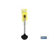 CAZO SOPA SILICONA MODELO NEIGE INOX SILICONA 32 CM