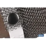 GUANTE ANTICORTE ACERO INOX CARNICERO T-L