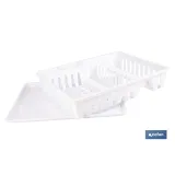 ESCURREPLATOS CON BANDEJA BLANCO 48 X 38,5 X 9.5 CM