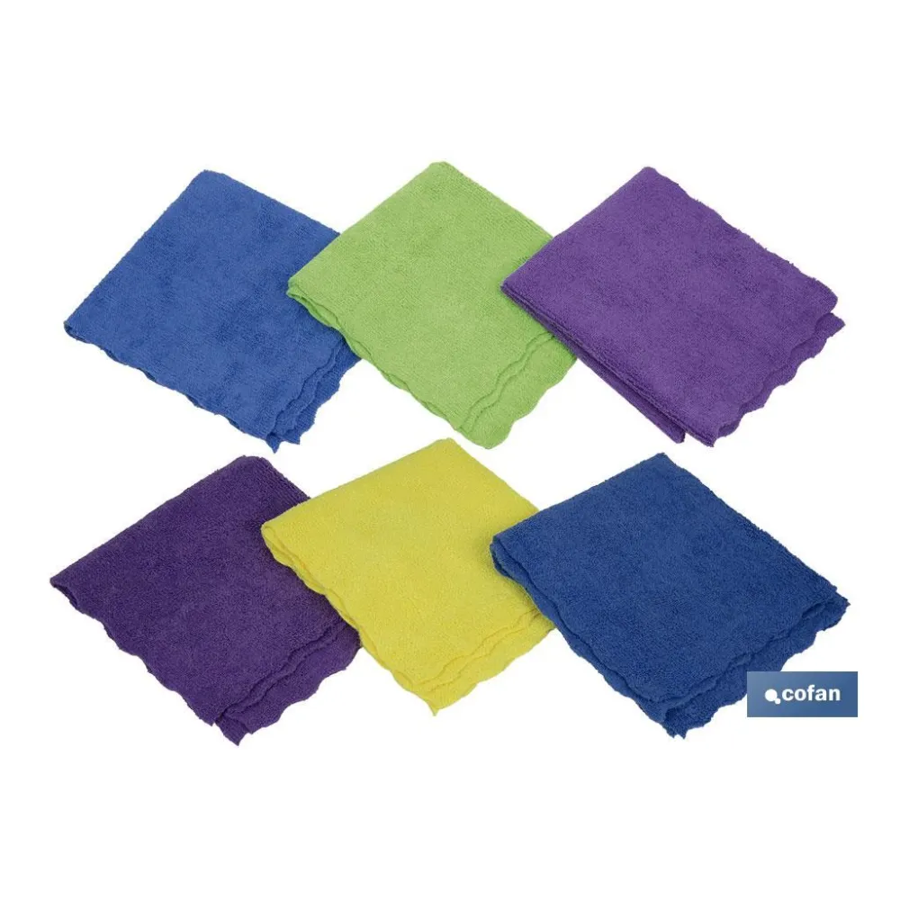 PACK 3 BAYETAS MICROFIBRA 30x30cm venta unitaria