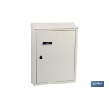 BUZÓN CORREO EXTERIOR VERDE MODELO POST 385x290x100mm