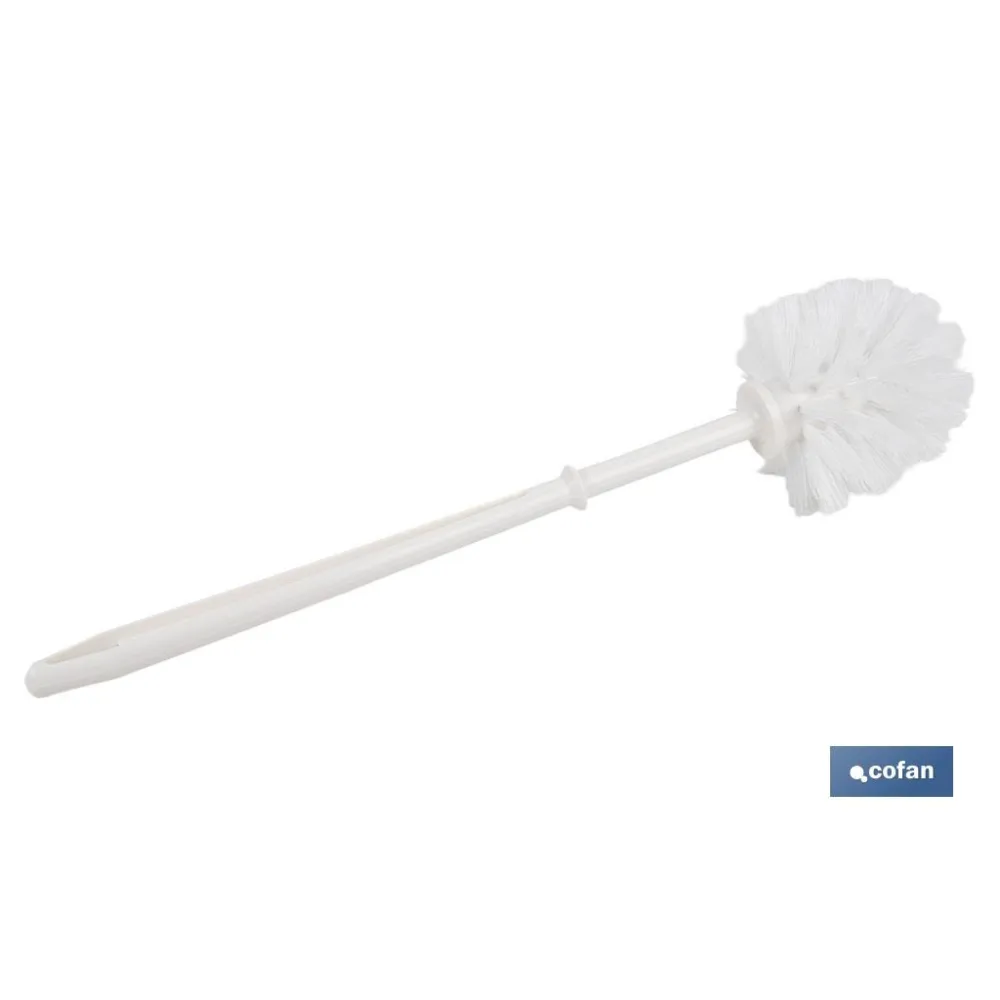 ESCOBILLA WC BLANCA 36 CM