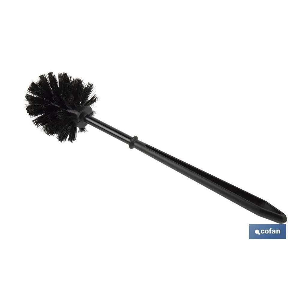 ESCOBILLA WC NEGRA 36 CM