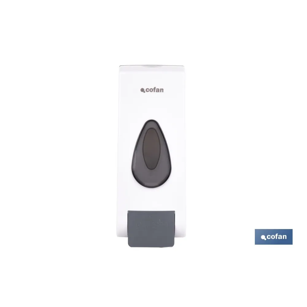 DOSIFICADOR DE JABÓN DE ABS 600 ML COLOR BLANCO