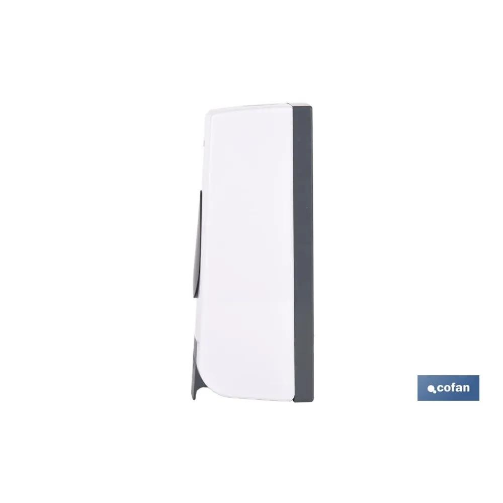 DOSIFICADOR DE JABÓN DE ABS 600 ML COLOR BLANCO