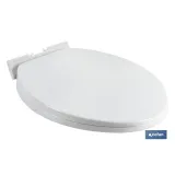 TAPA WC  41.9 X 34.7 CM