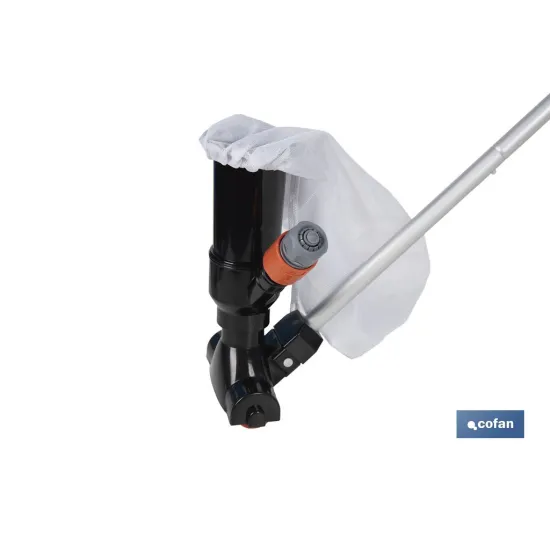 ASPIRADOR PARA PISCINA CON PÉRTIGA 120 CM 230 X 135 MM