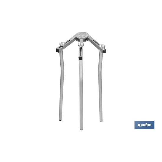 TRÍPODE REGULABLE PARA QUEMADOR ALTURA 70 CM