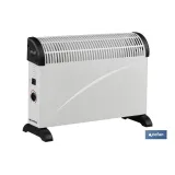 CONVECTOR CON TERMOSTATO REGULABLE 750/1250/2000 W