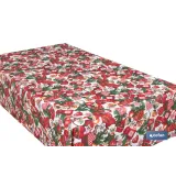 ROLLO DE MANTEL RESINADO ANTIMANCHAS ENCANTO NAVIDEÑO 75% ALGODÓN 25% POLIÉSTER 1,40 X 15 M