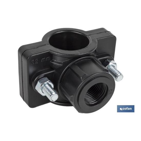 COLLARÍN DE TOMA PP PN16 40 X 3/4