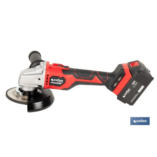 AMOLADORA A BATERÍA Li-ion 20 V 115/125 MM REACONDICIONADO