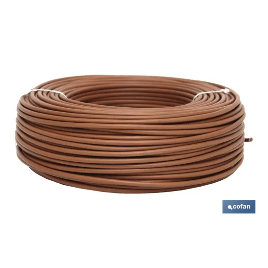 ROLLO CABLE H07V-K 1X6MM2 MARRÓN (100M)