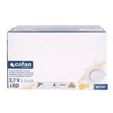 APLIQUE LED RECARGABLE CON SENSOR 3,7 V 0,4 Ah IP20 2700 K Ø60 MM