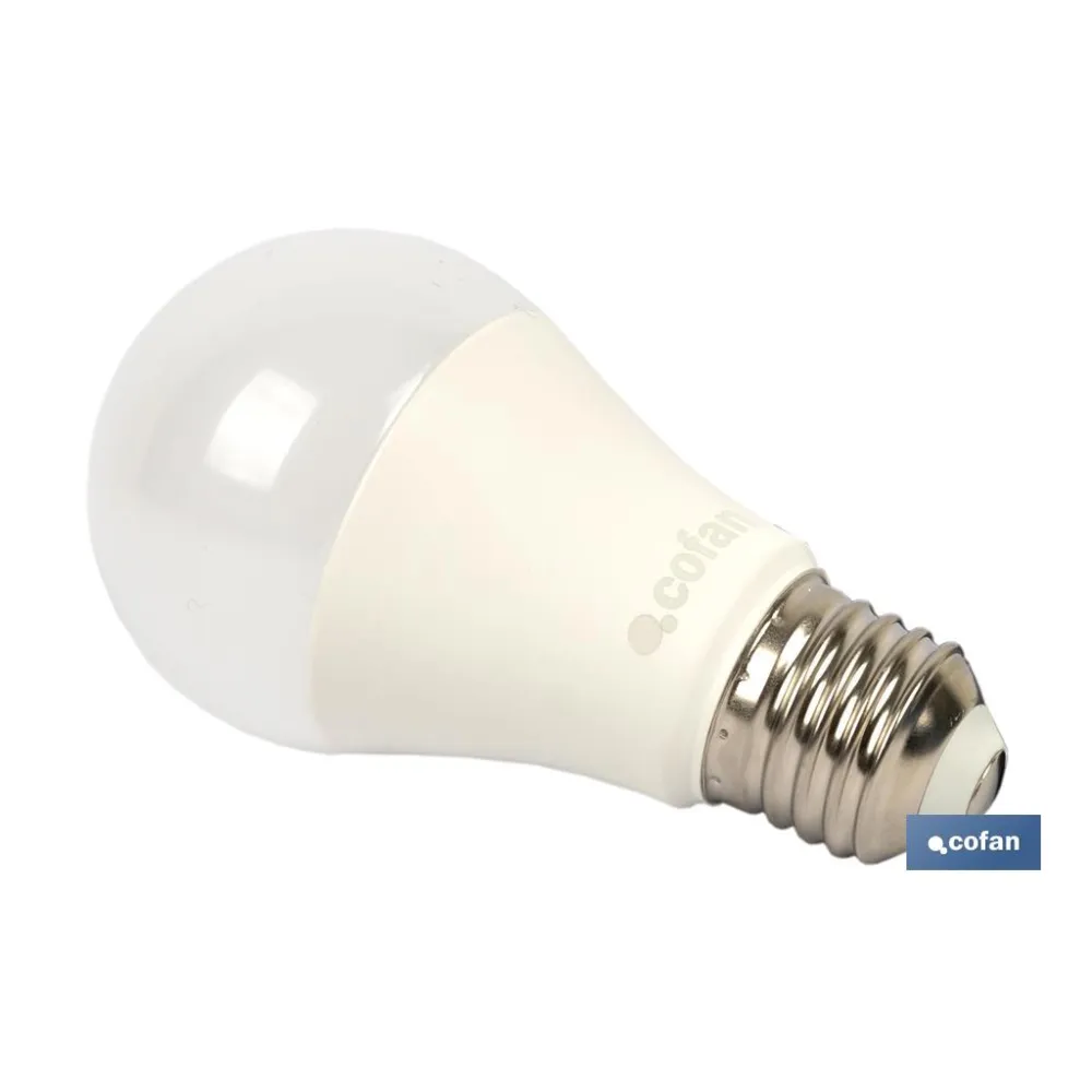 BOMBILLA CLASIC SENSOR LUZ E27 9.5W 806LM 4000K