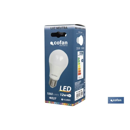 BOMBILLA LED 11W CLASIC 240º 1.060LM 4000K