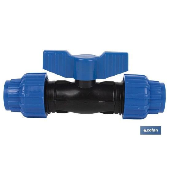 VÁLVULA DE BOLA PP PN16 20 X 20