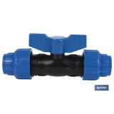 VÁLVULA DE BOLA PP PN16 63 X 63