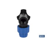 CODO 90° GRIFO ROSCA HEMBRA PP PN16 25 x 3/4 VENTA UNITARIA