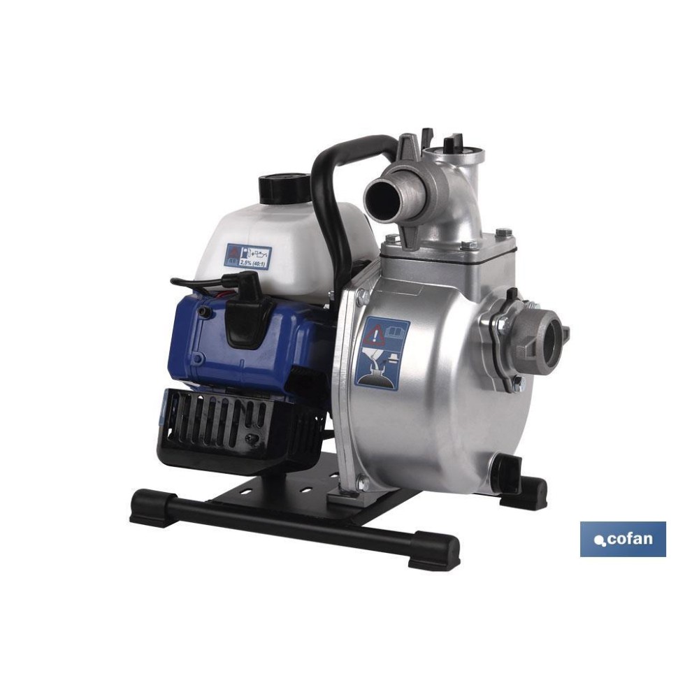 MOTOBOMBA REACONDICIONADO GASOLINA 40,2CC ENTRADA Y SALIDA 1,5 MODELO NEVADA