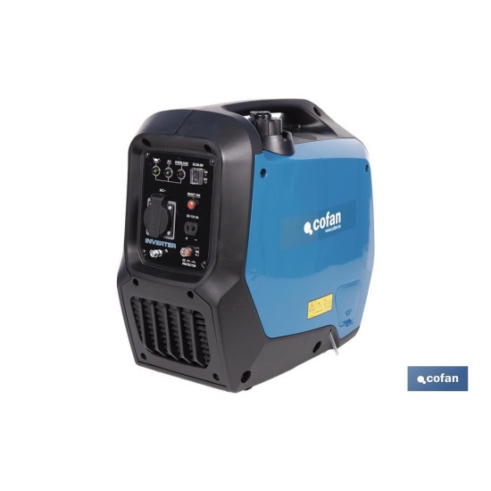GENERADOR INVERTER MODELO HOUSTON 79 CC 2,4 Kw 1 SALIDA AC 1 DC REACONDICIONADA