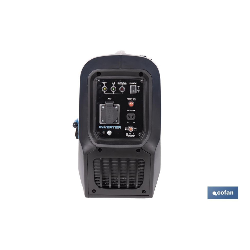 GENERADOR INVERTER MODELO HOUSTON 79 CC 2,4 Kw 1 SALIDA AC 1 DC REACONDICIONADA