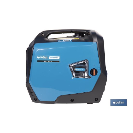 GENERADOR INVERTER MODELO HOUSTON 79 CC 2,4 Kw 1 SALIDA AC 1 DC REACONDICIONADA