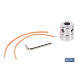 CABEZAL MULTIHILO DE ALUMINIO PARA DESBROZADORA