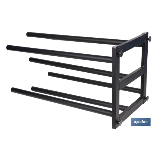 EXPOSITOR VERTICAL PARA HULES 7 ROLLOS