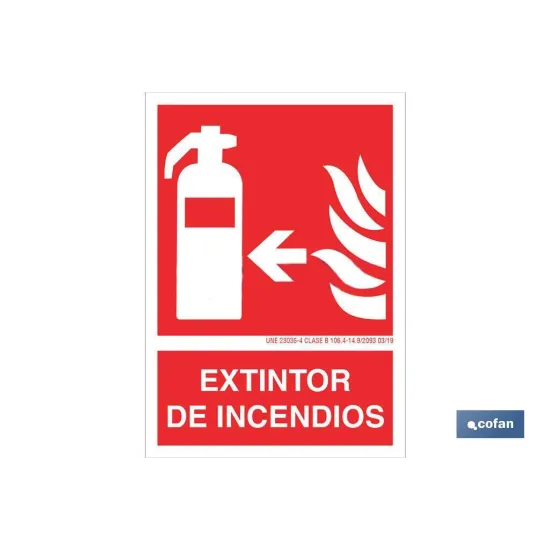 SEÑAL LUMINISCENTE 297X210MM.