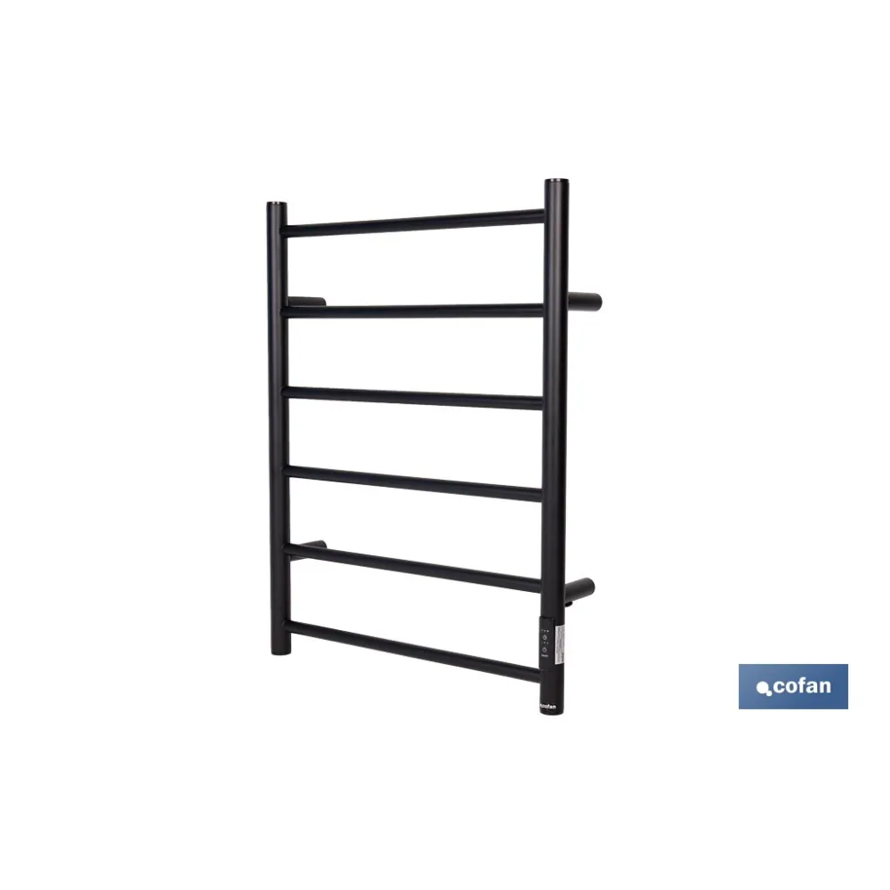 TOALLERO ELÉCTRICO NEGRO 80 W 68 X 53 X 10.5 CM IP44