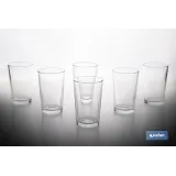 PACK DE 6 VASOS DE CAÑA 20 CL