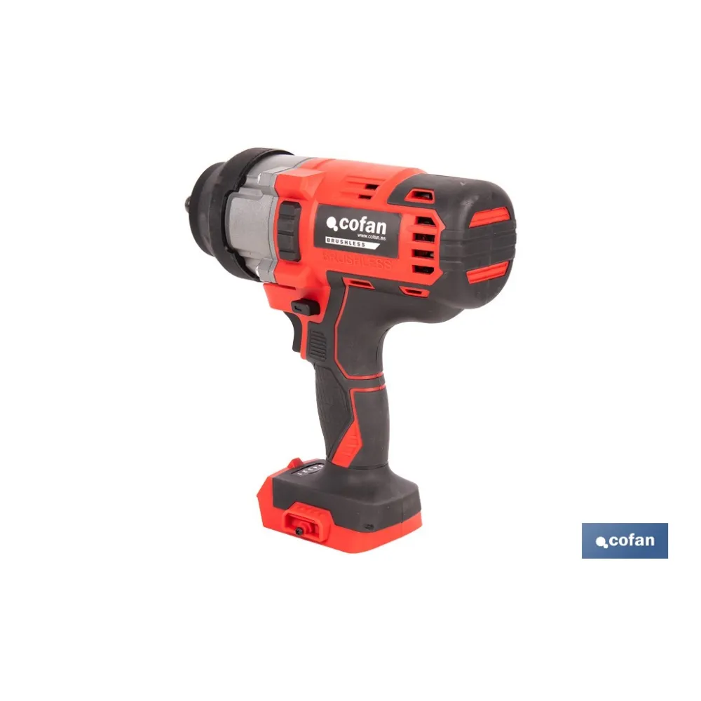PISTOLA IMPACTO 1/2 BATERÍA 1000 NM SIN CARGADOR NI BATERÍA REACONDICIONADA