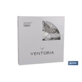 RELOJ DE PARED Ø40CM CRISTAL MODELO TEMPIO