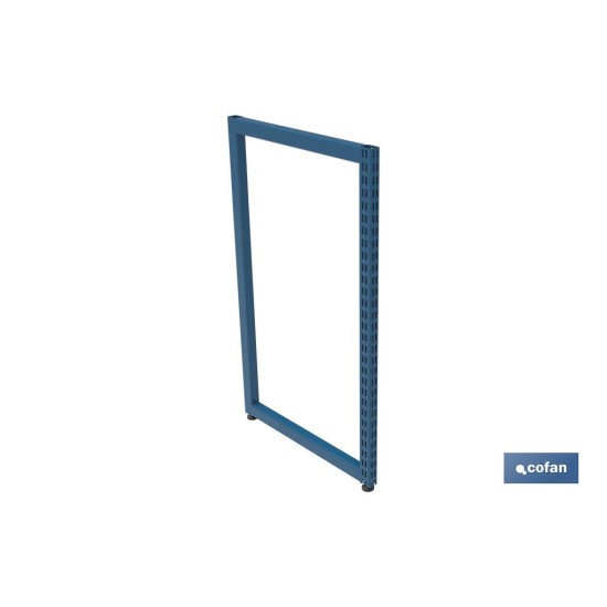 MARCO ALTO MOSTRADOR SENCILLO SIN LATERAL DE CHAPA 525 X 1060 MM