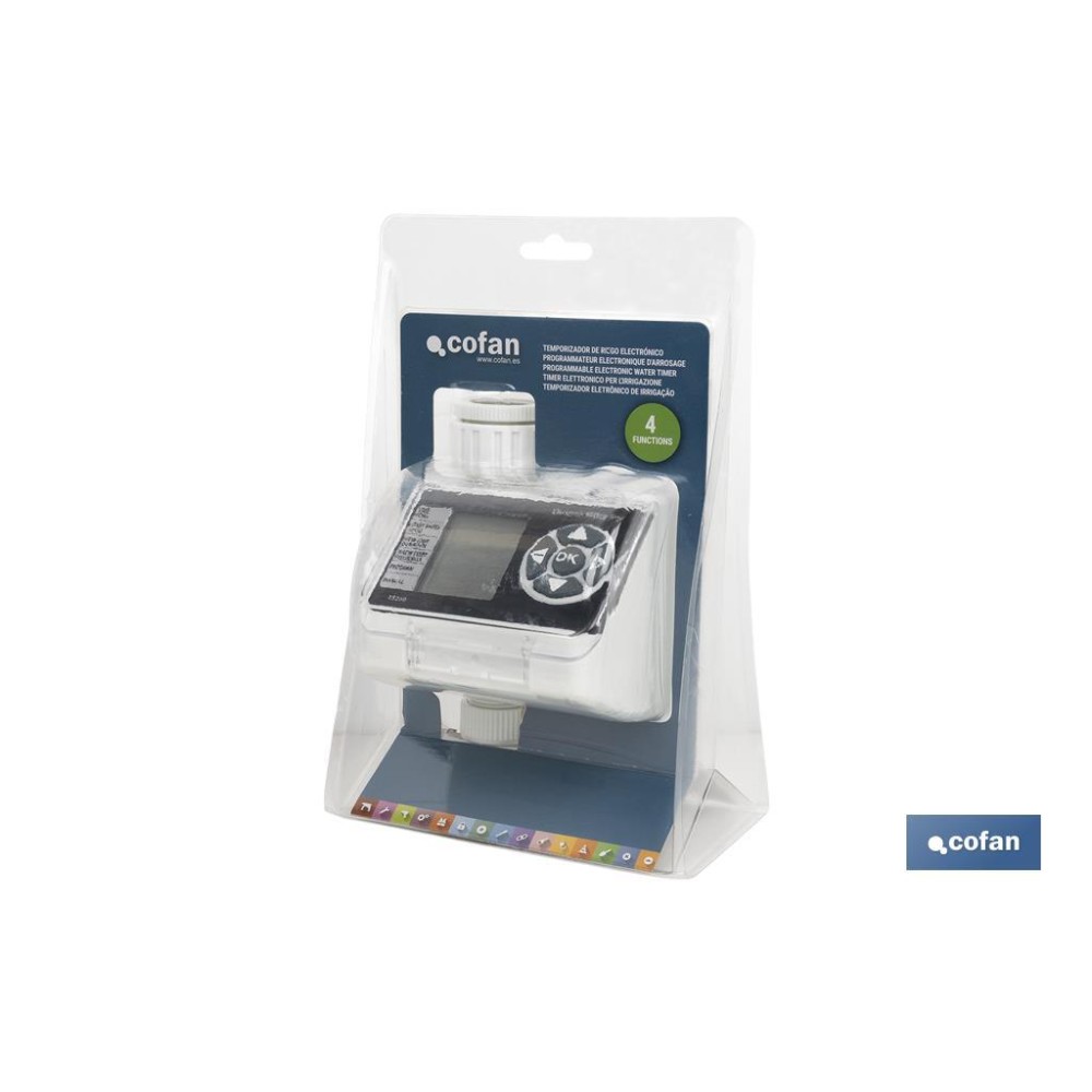TEMPORIZADOR DE RIEGO ELECTRÓNICO